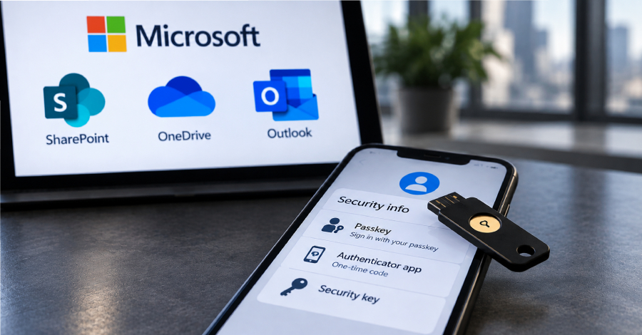 Мошенники используют фишинг на passkey для захвата облачных аккаунтов Microsoft Мошенники используют фишинг на passkey для захвата облачных аккаунтов Microsoft